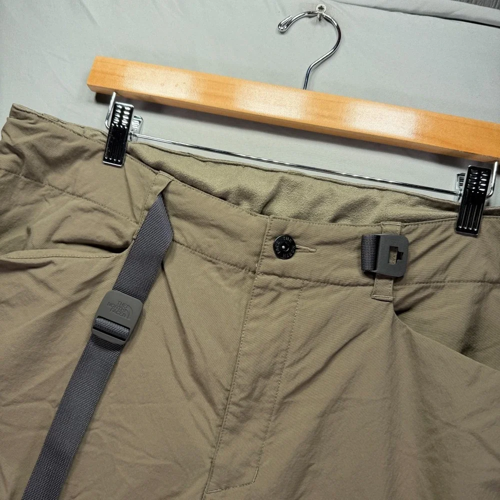 The North Face Pants Mens 34x30 Brown Nylon Buckle Hiking Camp Outdoors Gorp